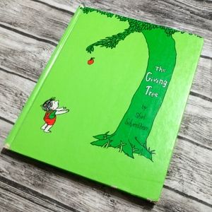 Vintage Book The Giving Tree By Shel Silverstein Hardback Good Condition Minor W